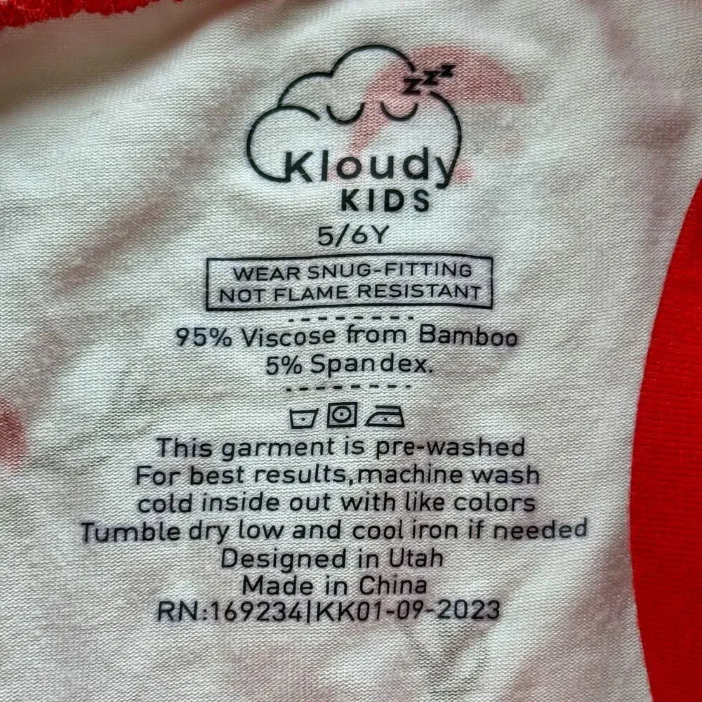 Kloudy Kids Santa North Pole Expedition Christmas Toddler Bamboo Pajamas Set | 5